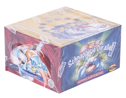 1999 Pokemon 1st Edition Factory Sealed Box - Germany
